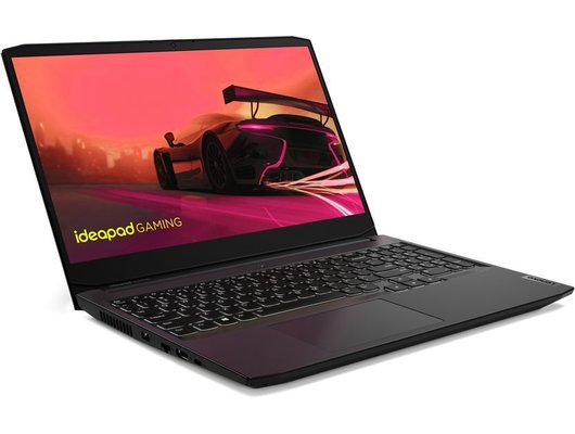 Ноутбук игровой Lenovo IdeaPad Gaming 3 15IHU6/82K1005ARK/Core i5 11300H/8Gb/512Gb/RTX3050 4Gb/15.6FHD/DOS черный